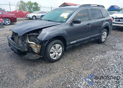 2012 Subaru Outback 2.5I z USA, uszkodzony, nr VIN 4S4BRBAC9C3288151